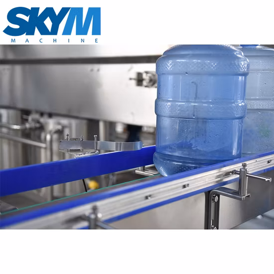 Línea de producción de planta embotelladora de máquina llenadora de botellas de 3 a 5 galones para precio de barril dispensador de 12L / 15L / 20L