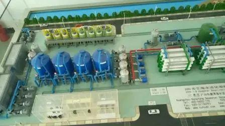 Planta desalinizadora de agua de mar Fabricación de bebidas Pretratamiento Máquinas de agua potable Precio / Equipo de producción de tratamiento de agua pura